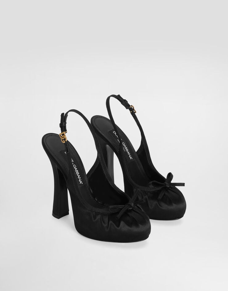 Dolce & Gabbana Zapato Destalonado De Raso