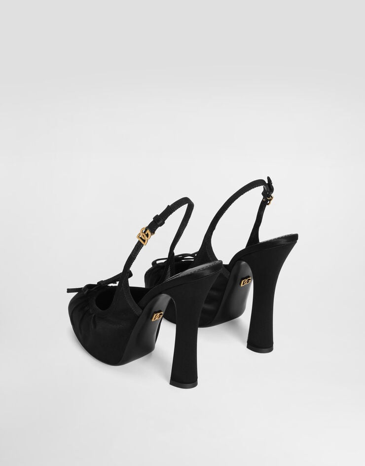 Dolce & Gabbana Zapato Destalonado De Raso