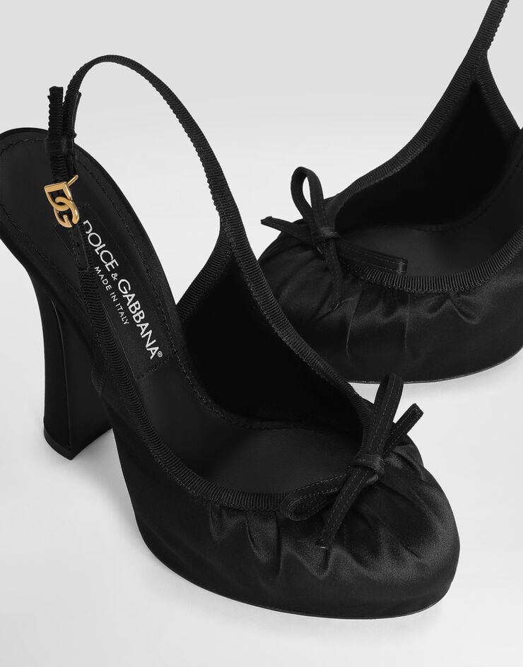 Dolce & Gabbana Zapato Destalonado De Raso