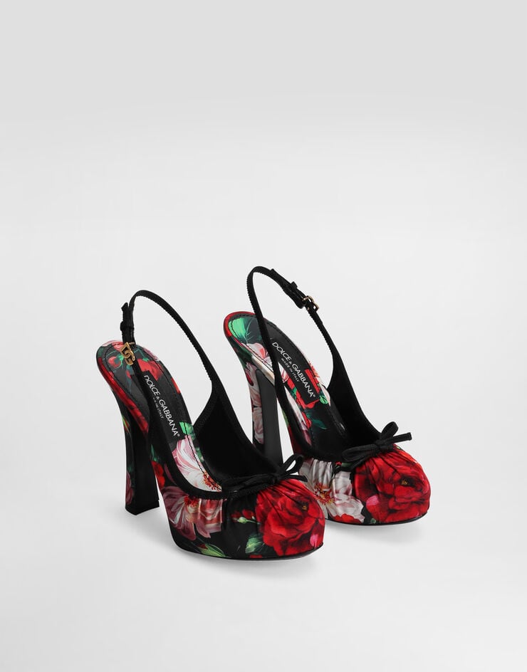 Dolce & Gabbana Zapato Destalonado De Raso