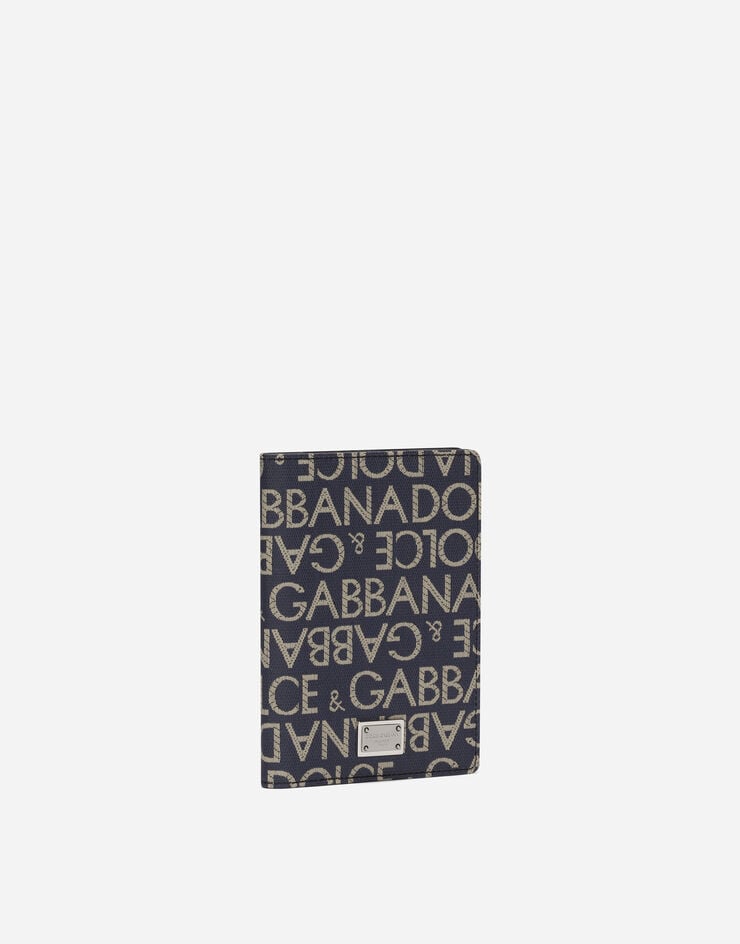 Dolce & Gabbana Funda Para Pasaporte De Tejido Jacquard Revestido