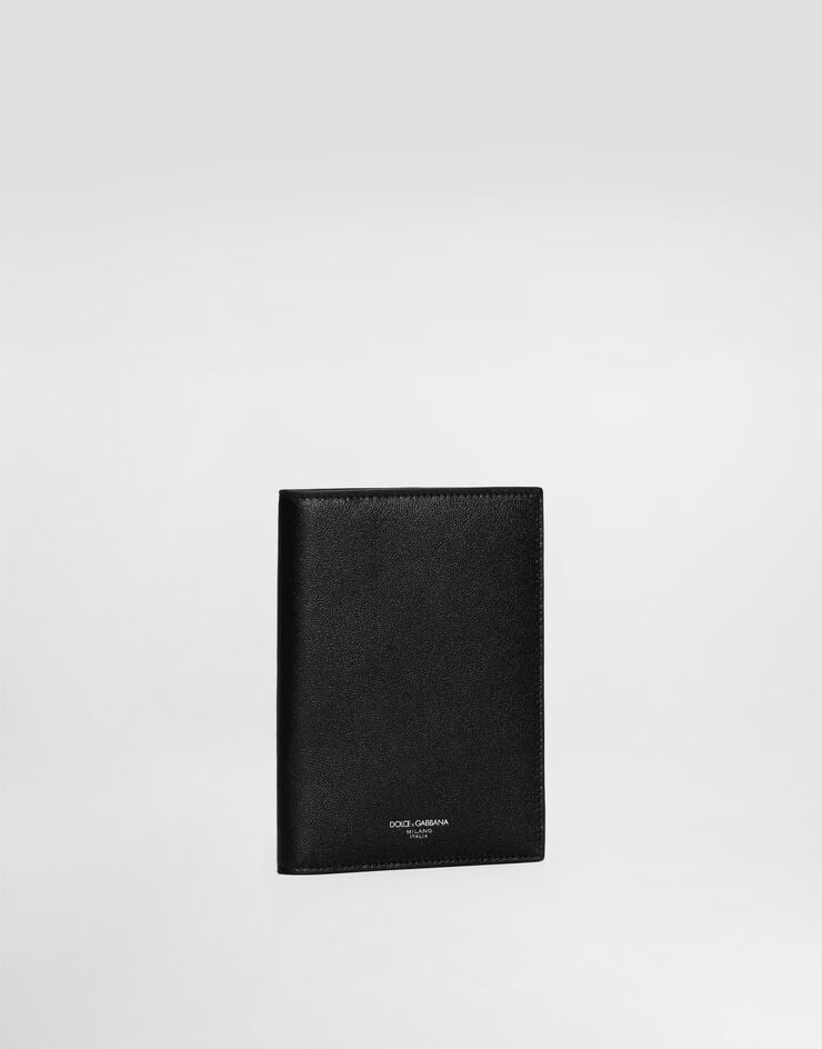 Dolce & Gabbana Funda Para Pasaporte En Piel De Becerro