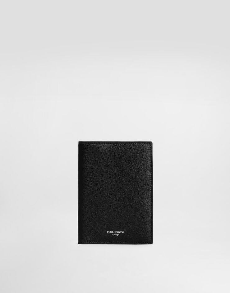 Dolce & Gabbana Funda para pasaporte en piel de becerro