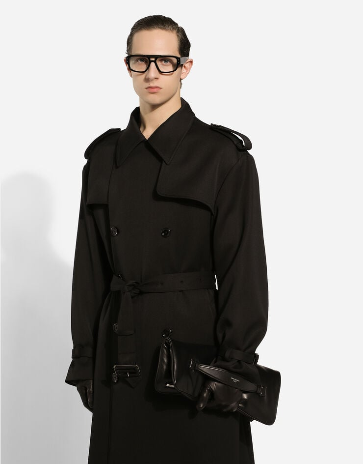 Dolce & Gabbana Gabardina De Botonadura Doble De Lana