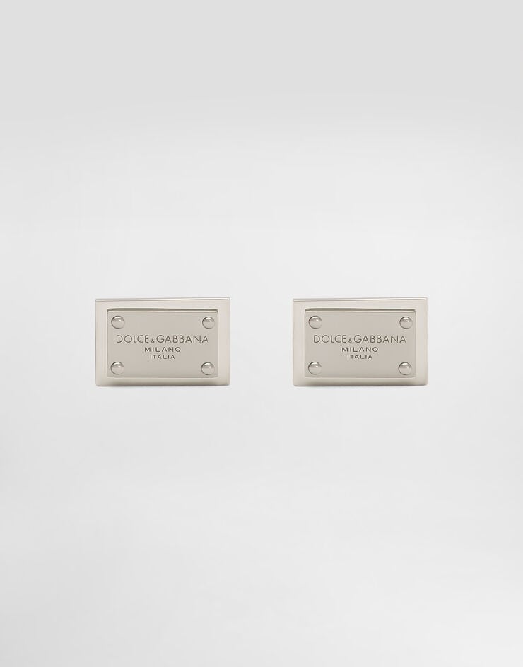 Dolce & Gabbana Gemelos con placa con logotipo Dolce&Gabbana