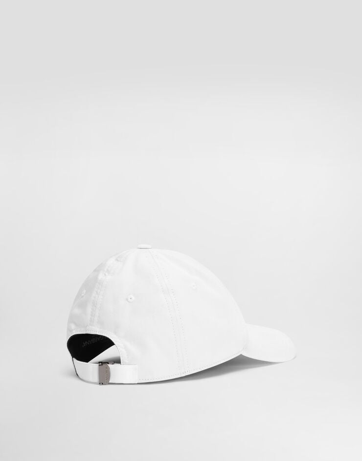 Dolce & Gabbana Gorra De Béisbol De Algodón Con Placa Con Logotipo