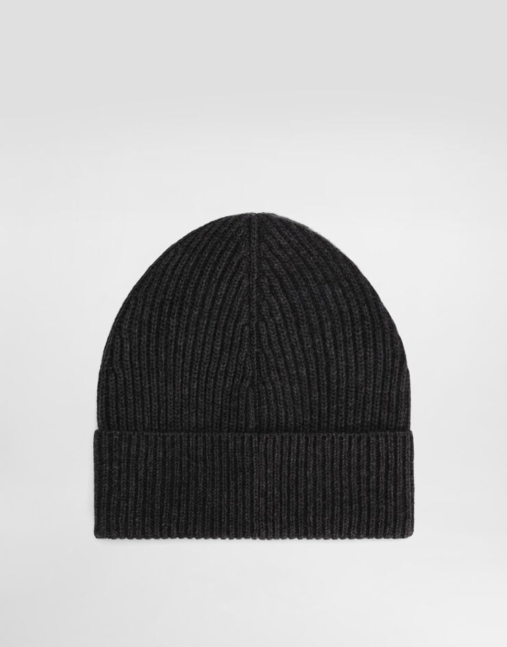 Dolce & Gabbana Gorro De Lana Y Cachemira Con Placa Con Logotipo