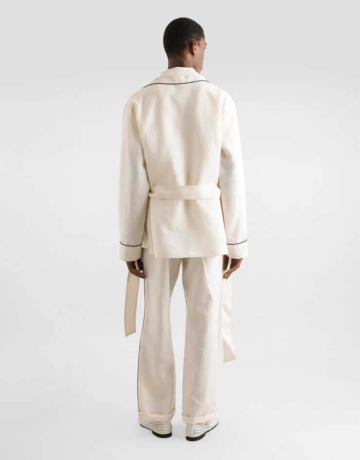 Dolce & Gabbana Jersey Polo De Manga Corta De Algodón Acanalado