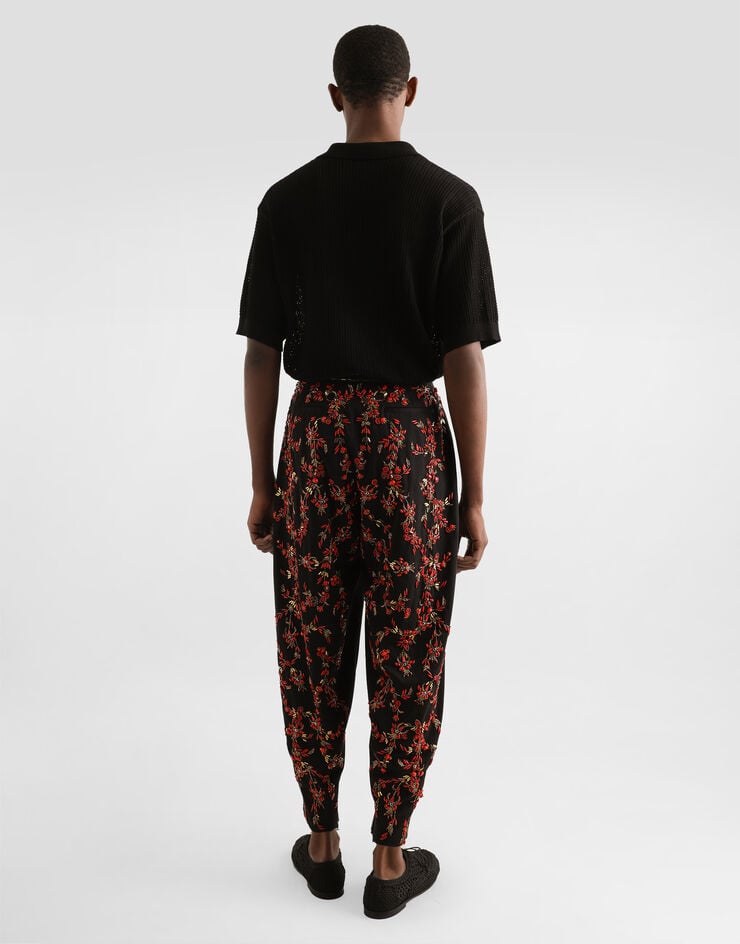 Dolce & Gabbana Jersey Polo De Manga Corta De Algodón Calado