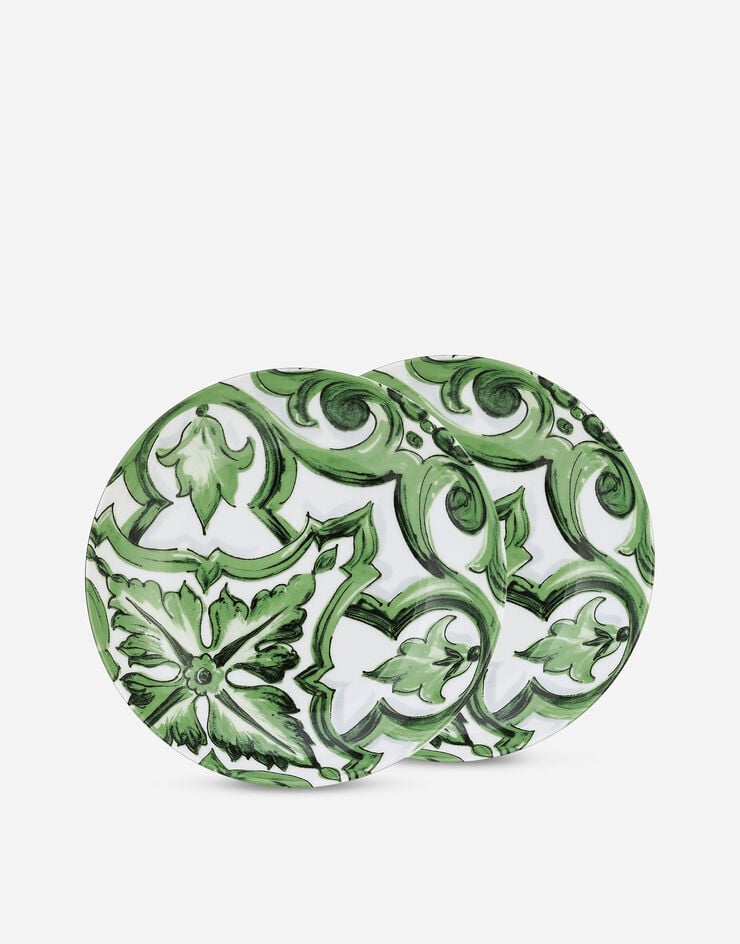 Dolce & Gabbana Juego de 2 platos hondos de porcelana