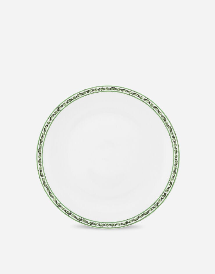 Dolce & Gabbana Juego De 2 Platos Llanos De Porcelana