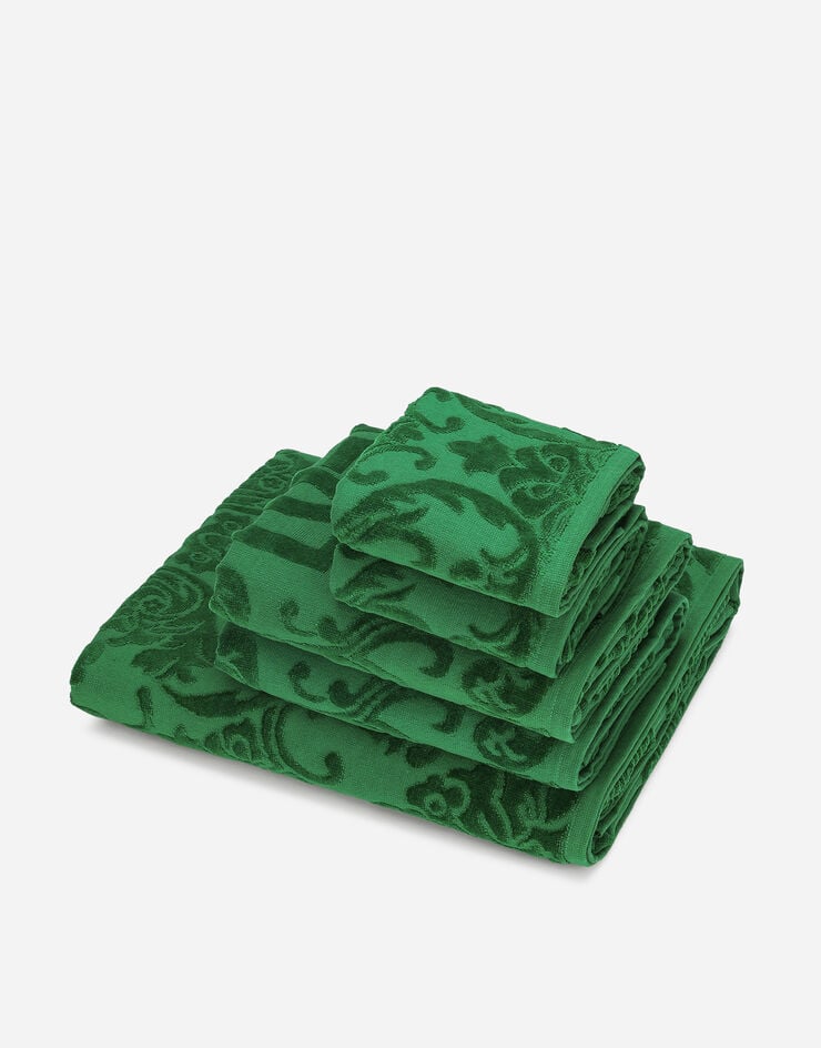 Dolce & Gabbana Juego de 5 toallas en rizo de algodón