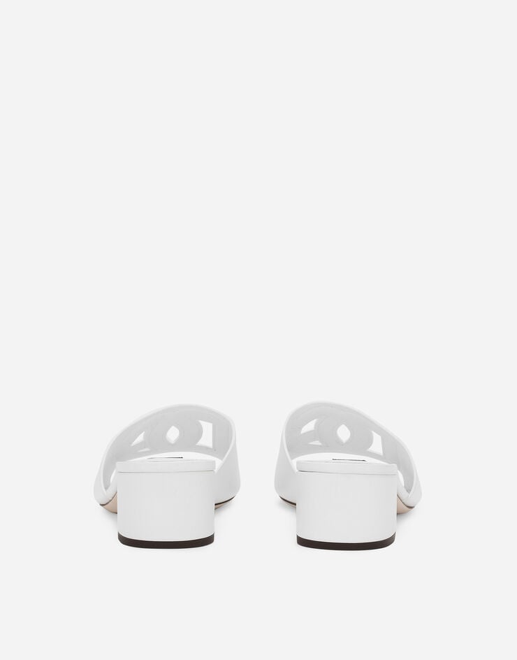 Dolce & Gabbana Mule De Piel De Becerro Y Logotipo DG Millennials