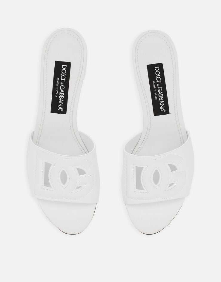 Dolce & Gabbana Mule De Piel De Becerro Y Logotipo DG Millennials