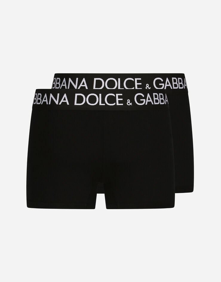Dolce & Gabbana Pack De Dos Bóxers En Punto De Algodón Bielástico