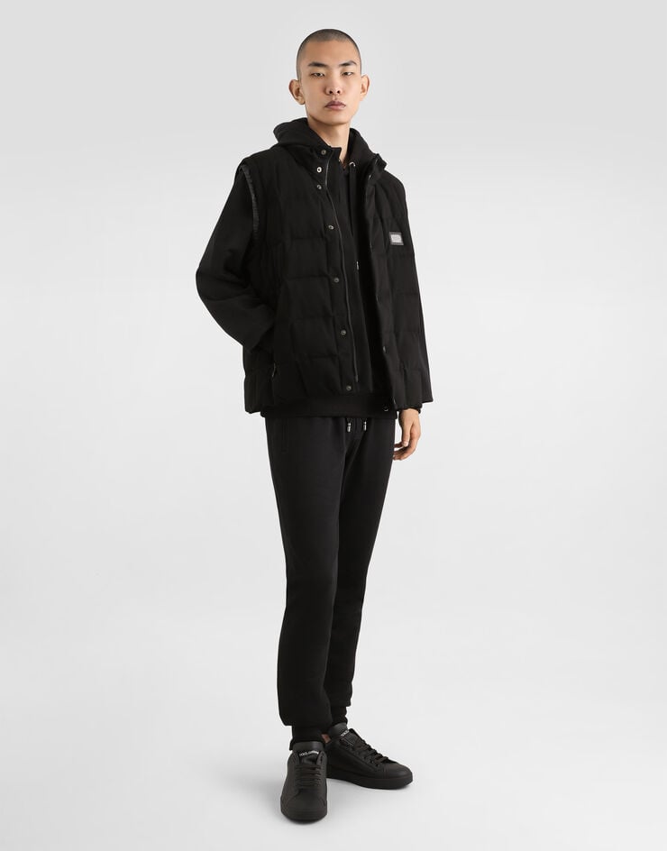 Dolce & Gabbana Pantalón De Chándal En Punto Con Placa Con Logotipo