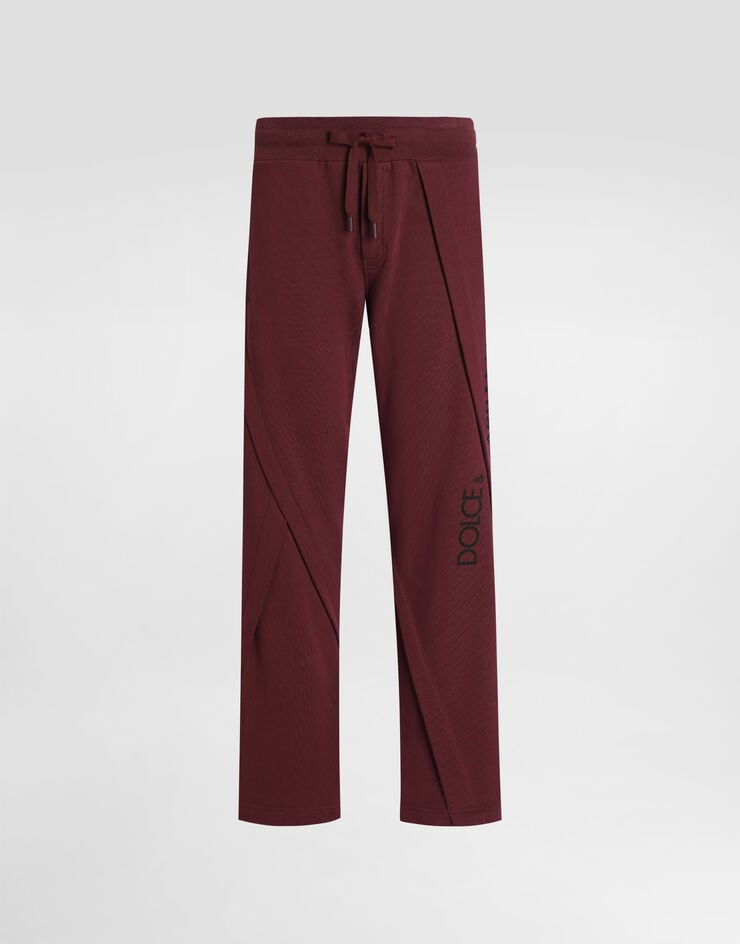 Dolce & Gabbana Pantalón de chándal en punto elástico
