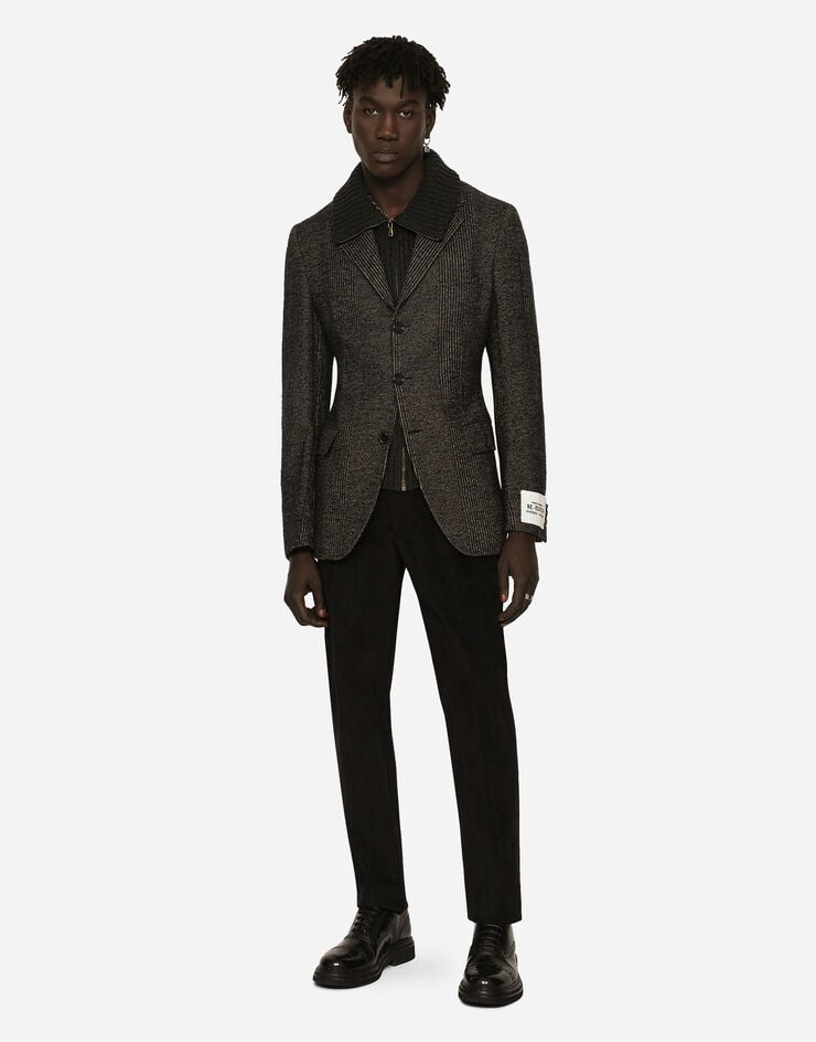 Dolce & Gabbana Pantalón De Terciopelo Acanalado Elástico