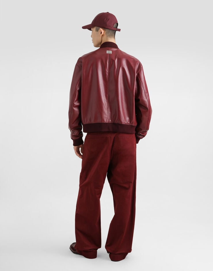 Dolce & Gabbana Pantalones Cargo De Algodón Con Placa