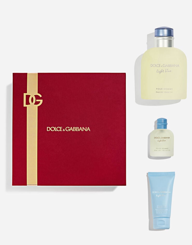Dolce & Gabbana Set de regalo pequeño Light Blue Pour Homme EDT