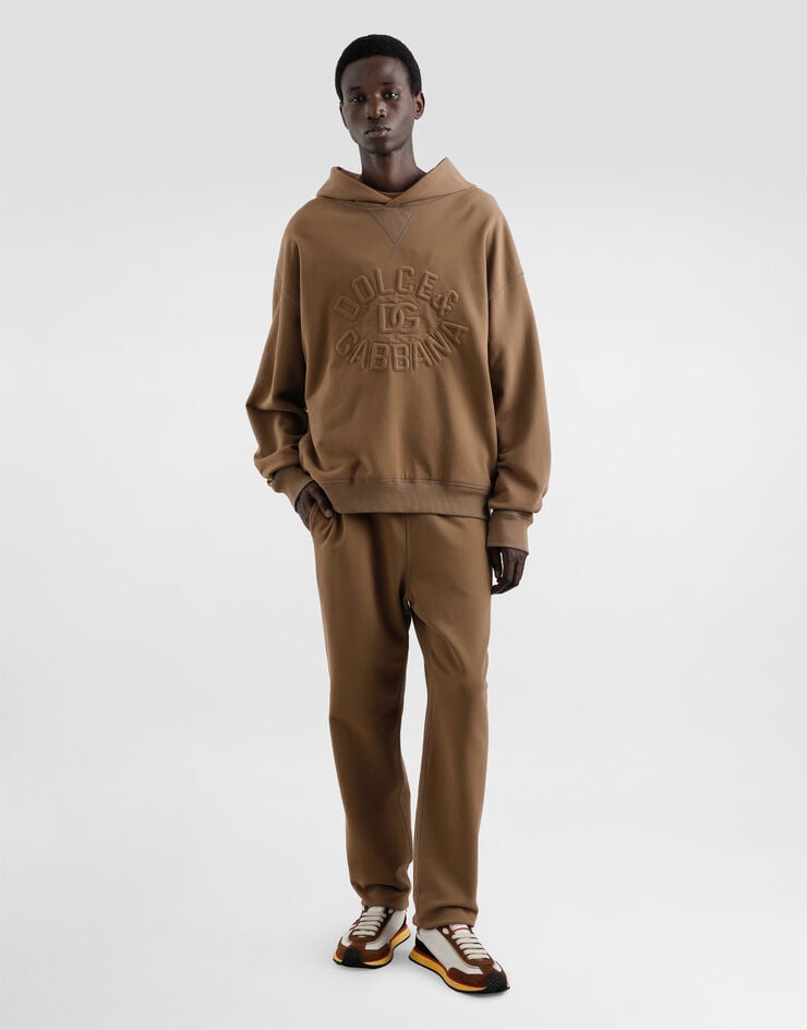 Dolce & Gabbana Sudadera Con Capucha De Algodón Con Logotipo