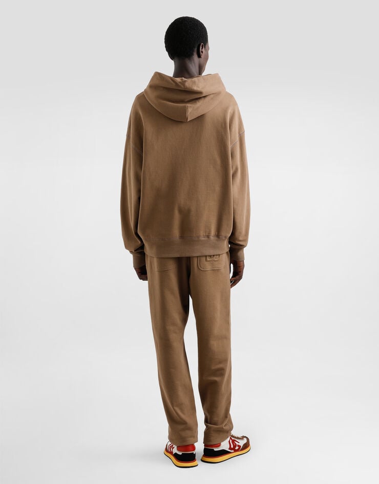 Dolce & Gabbana Sudadera Con Capucha De Algodón Con Logotipo