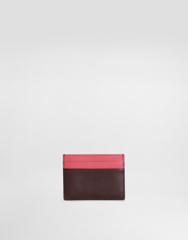 Dolce & Gabbana Tarjetero En Piel De Becerro Con Logotipo DG