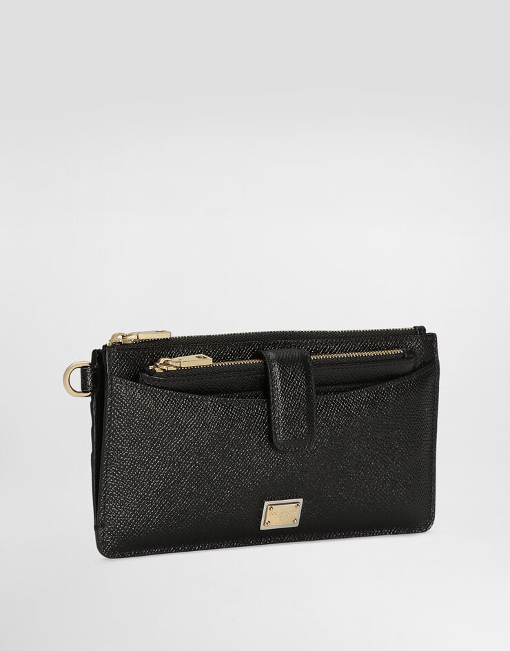 Dolce & Gabbana Tarjetero En Piel De Becerro Dauphine