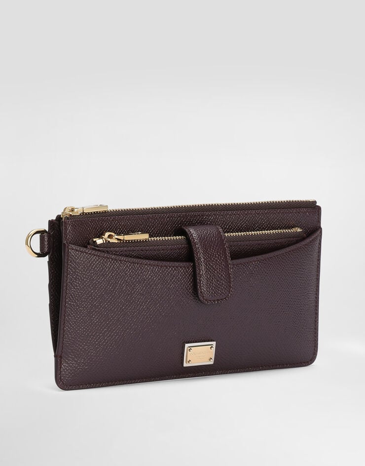 Dolce & Gabbana Tarjetero En Piel De Becerro Dauphine