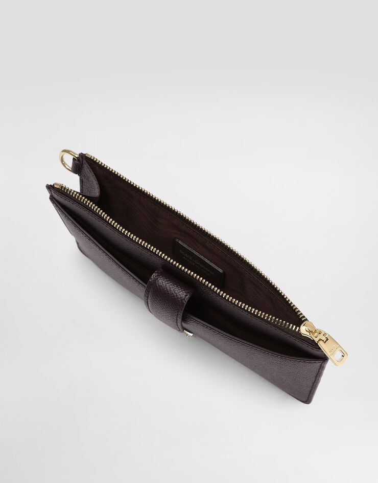 Dolce & Gabbana Tarjetero En Piel De Becerro Dauphine