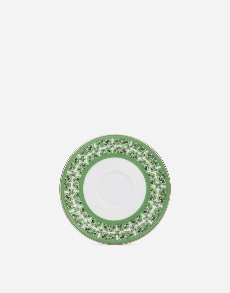 Dolce & Gabbana Taza De Café Con Platillo De Porcelana