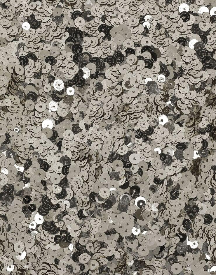 Dolce & Gabbana Top Corto Con Tirantes De Lentejuelas