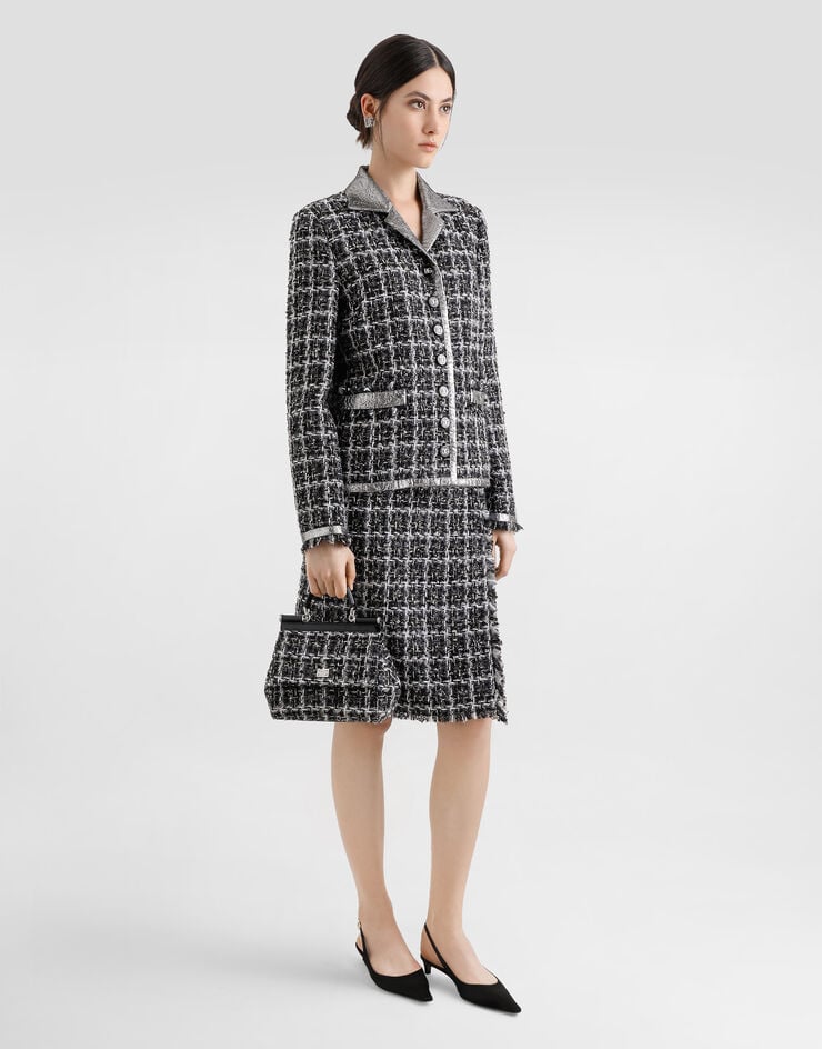 Dolce & Gabbana Top De Tirantes De Raso Con Logotipo DG Pin