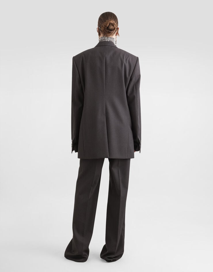 Dolce & Gabbana Top Drapeado De Cuello Alto Con Lentejuelas