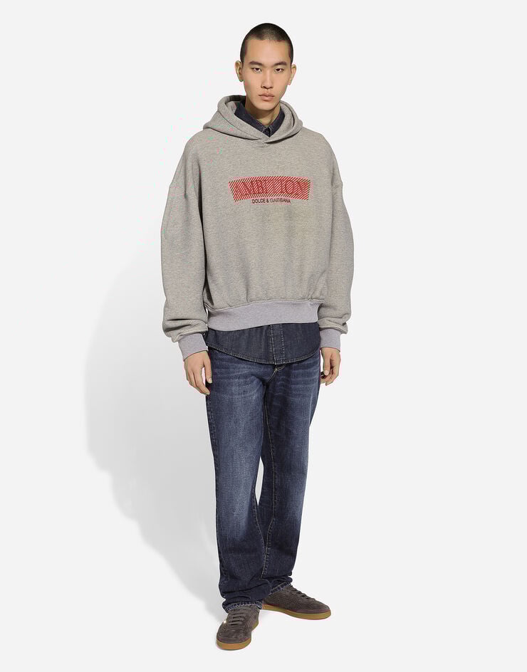 Dolce & Gabbana Vaqueros Clásicos De Denim Con Bordado DG