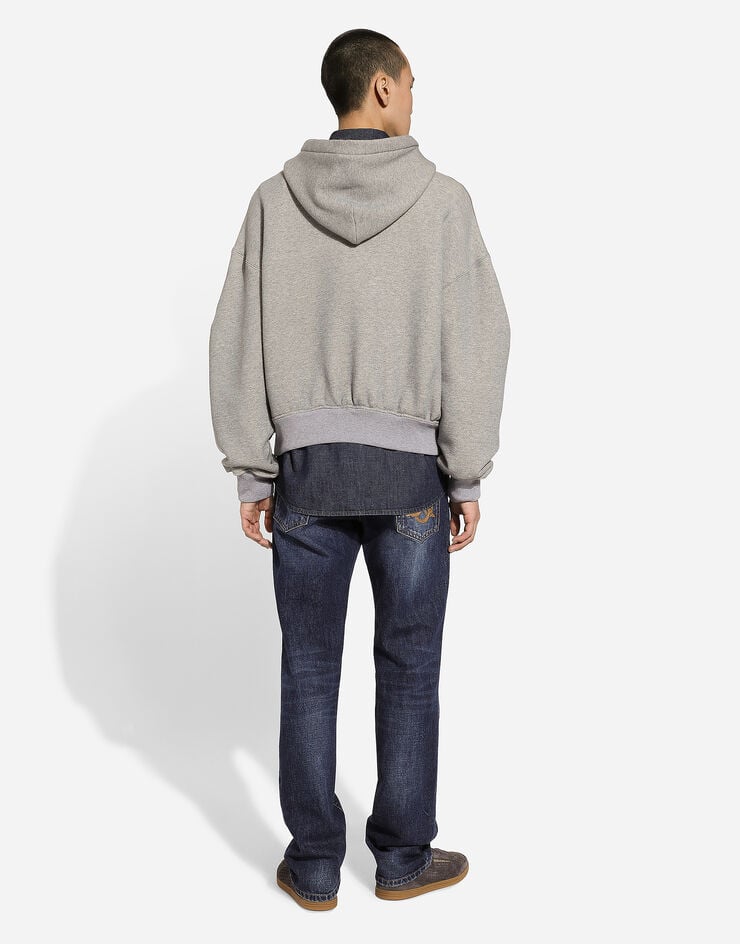 Dolce & Gabbana Vaqueros Clásicos De Denim Con Bordado DG