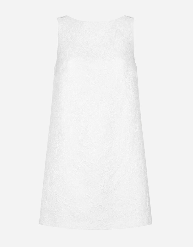 Dolce & Gabbana Vestido corto de brocado con escote en la espalda