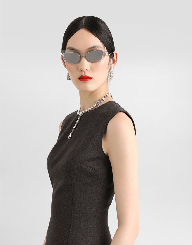 Dolce & Gabbana Vestido Longuette De Tubo En Tela De Lana