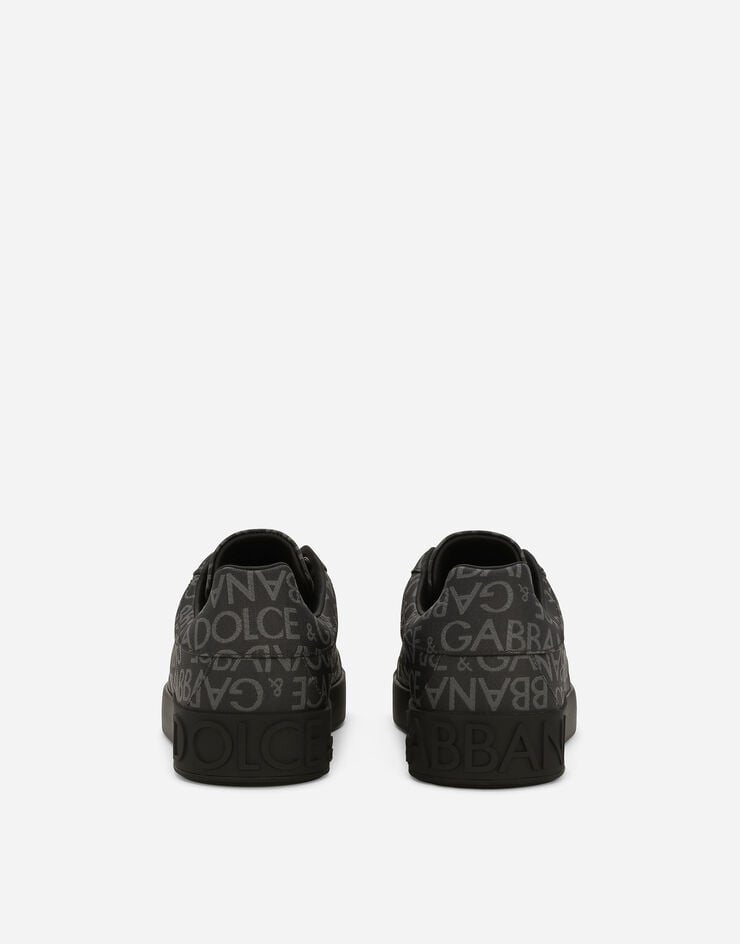 Dolce & Gabbana Zapatilla Portofino En Jacquard Revestido