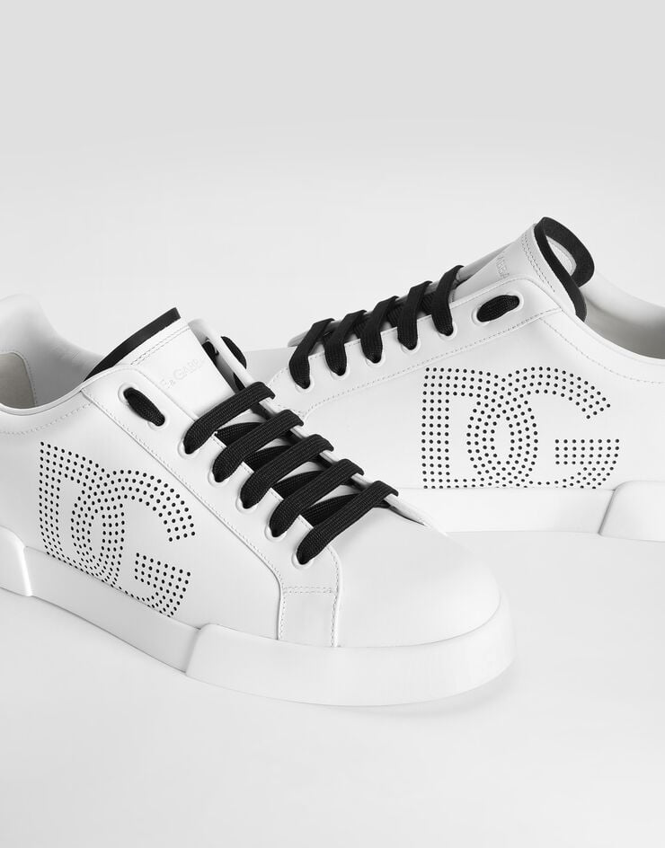 Dolce & Gabbana Zapatilla Portofino En Piel De Becerro