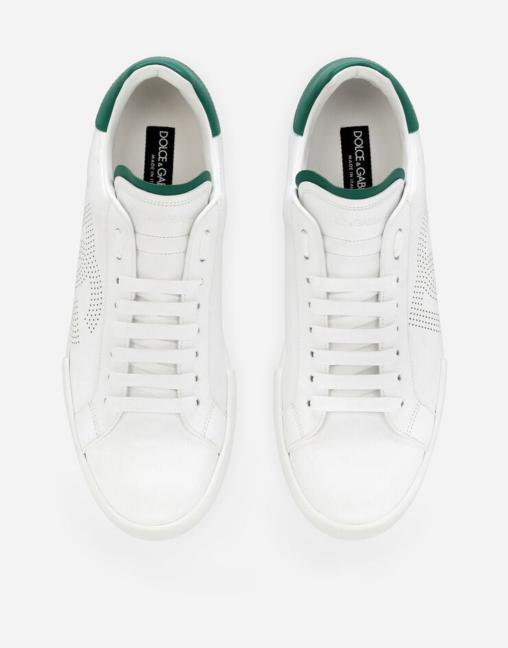 Dolce & Gabbana Zapatilla Portofino En Piel De Becerro