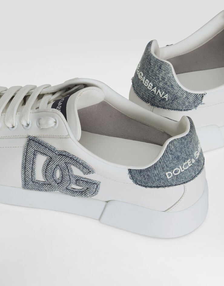 Dolce & Gabbana Zapatilla Portofino Light En Piel De Becerro