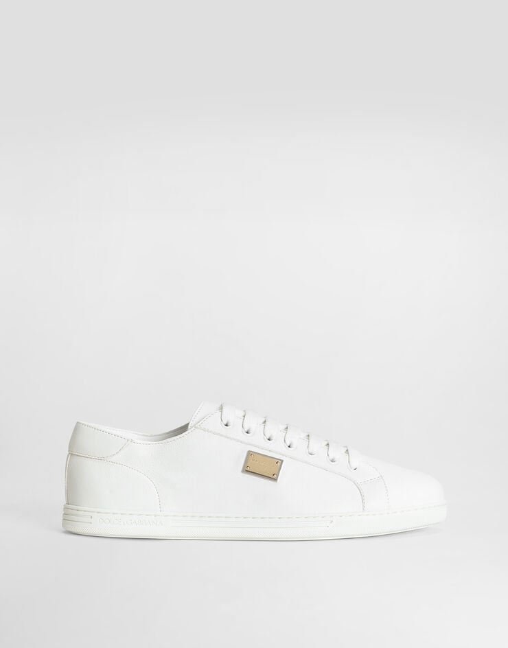 Dolce & Gabbana Zapatilla Saint Tropez en piel de becerro