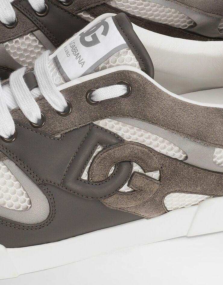 Dolce & Gabbana Zapatilla Strobel Portofino Light En Piel De Becerro