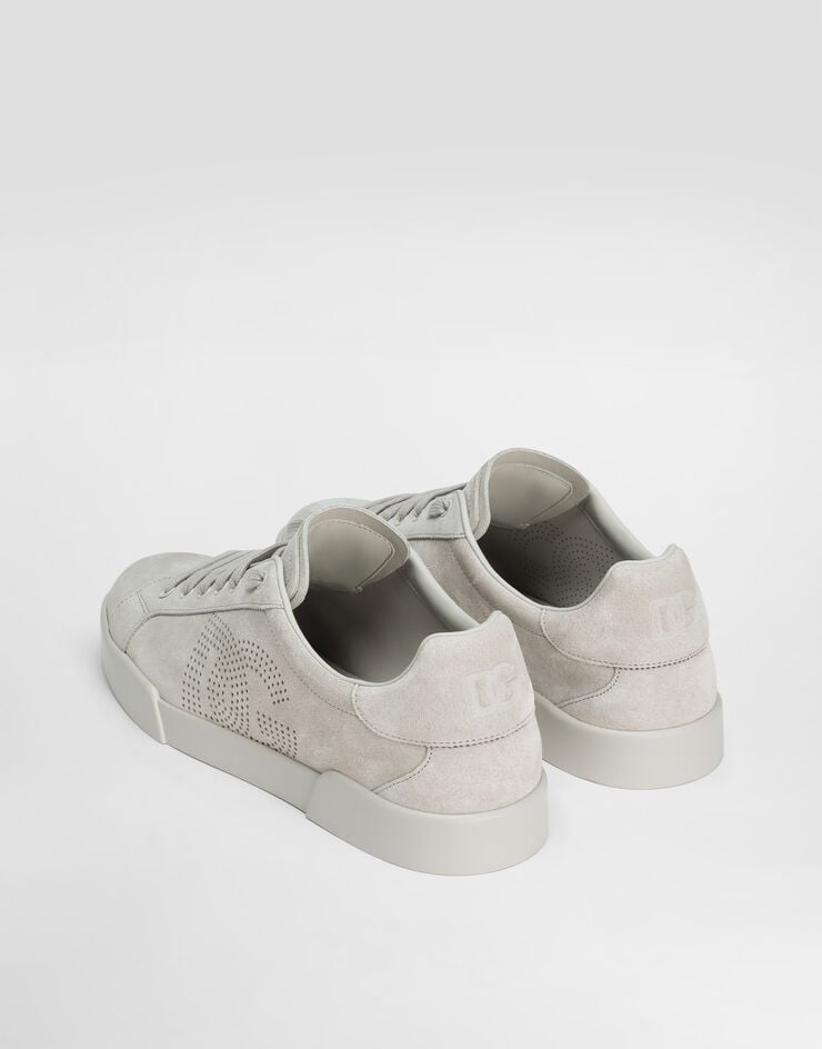 Dolce & Gabbana Zapatilla Strobel Portofino Light En Piel De Becerro