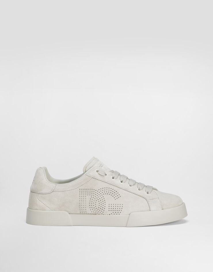 Dolce & Gabbana Zapatilla Strobel Portofino Light en piel de becerro