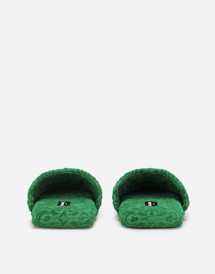 Dolce & Gabbana Zapatillas En Jacquard De Rizo De Algodón