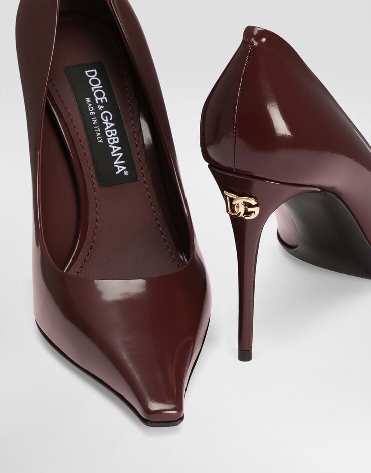 Dolce & Gabbana Zapato De Salón En Piel De Becerro Brillante