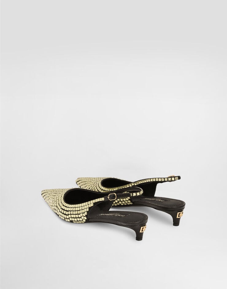 Dolce & Gabbana Zapato Destalonado En Piel De Becerro