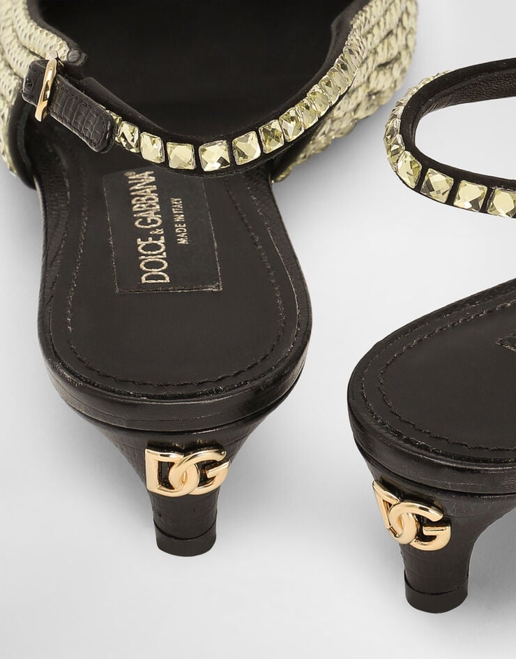 Dolce & Gabbana Zapato Destalonado En Piel De Becerro